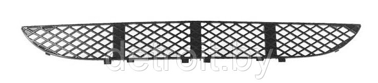 Решетка в бампер центральная Мерседес Е W210 рестайлинг, 2108850053