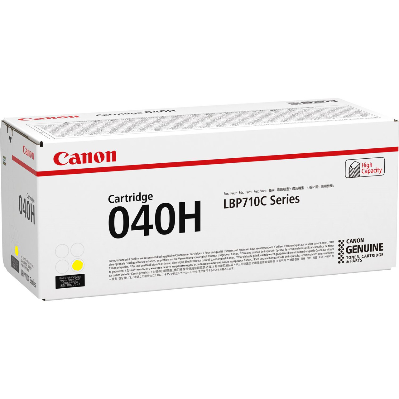 Картридж 040HY/ 0455C001 (для Canon i-SENSYS LBP710/ LBP712) жёлтый