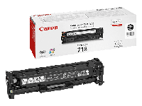 Картридж 718Bk/ 2662B002 (для Canon i-SENSYS LBP7200/ LBP7310/ LBP7680/ MF728/ MF8540/ MF8580) чёрный