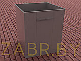 Контейнер металлический для мусора  без крышки                            0.75 м.куб., фото 2