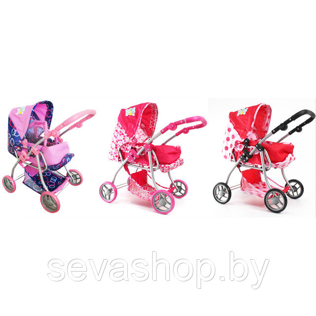 Коляска для кукол Melobo 9672 с люлькой-переноской Стильные и современные модели колясок для кукол сочетают в себе самые последние тенденции в моде аксессуаров для кукол.