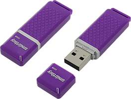 USB флеш-диск SmartBuy 8GB Quartz series Violet (SB8GBQZ-V)