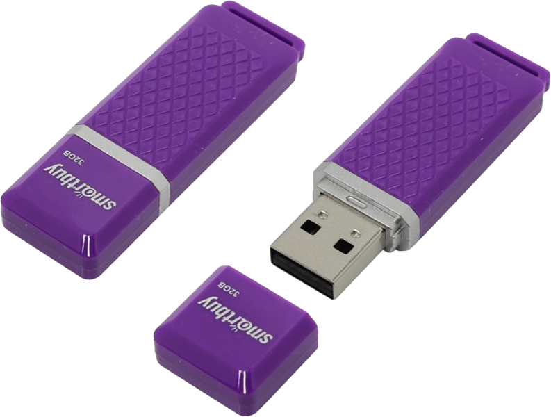 USB флеш-диск SmartBuy 8GB Quartz series Violet (SB8GBQZ-V) - фото 1 - id-p70638203