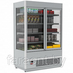 Пристенная холодильная витрина Carboma Cube STANDARD FC20-07 VV 0,6-1 (-5...+5)