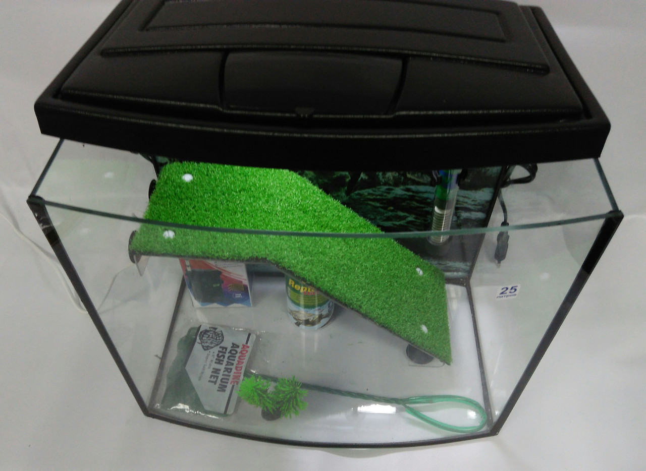 Террариум Прямоугольный Телевизор MAXI ТВ для черепах 25 литров (комплект) - фото 5 - id-p70672055