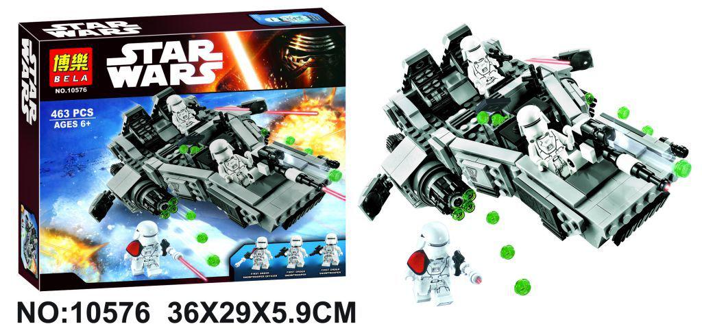 Конструктор Bela Star Wars Снежный спидер Первого Ордена 10576 (Аналог Lego Star Wars 75100) 463 дет sf