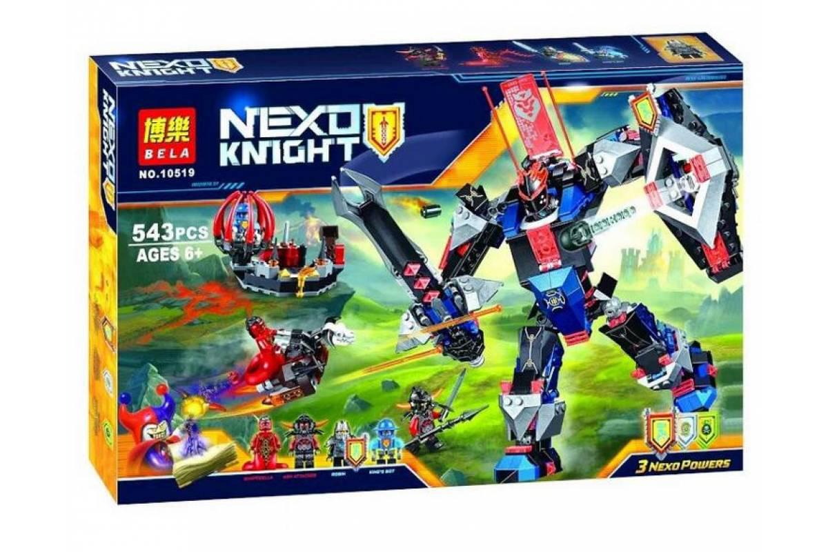 Конструктор Nexo Knights Нексо Рыцари 10519 Робот Чёрный рыцарь 543 дет., аналог LEGO 70326 в