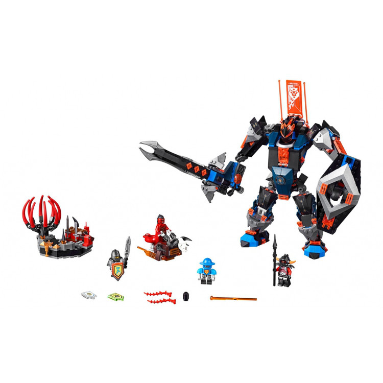 Конструктор Nexo Knights Нексо Рыцари 10519 Робот Чёрный рыцарь 543 дет., аналог LEGO 70326 в - фото 2 - id-p70672351