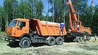 Транспортировка строительных материалов самосвалами 10 20 25 30 тонн