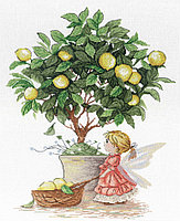 Набор для вышивания крестом «Лимонная фея».
