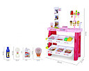 Детский игровой игровой набор магазин 668-19 касса,продукты,звук, фото 4