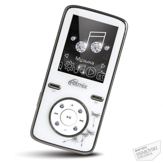 MP3-плеер Ritmix RF-4850 8GB White, FM-радио, диктофон, MicroSD - фото 2 - id-p70775677