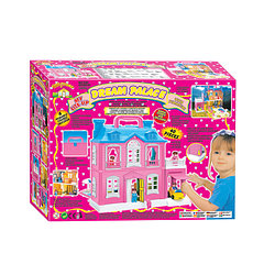 Набор дом для кукол "Dream Palace" 886 со светом 40 предметов
