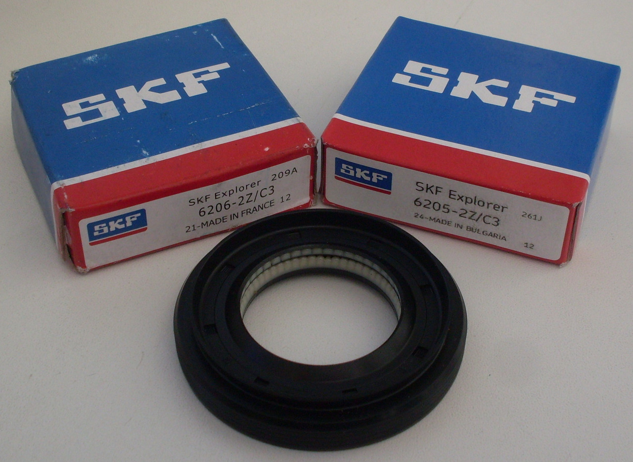 Подшипники SKF LG, 6205-2Z/C3,6206-2Z/C3, сальник 37x66x9.5/12 смазка - фото 3 - id-p70803732