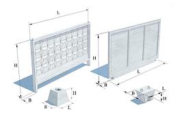 Элементы заборов