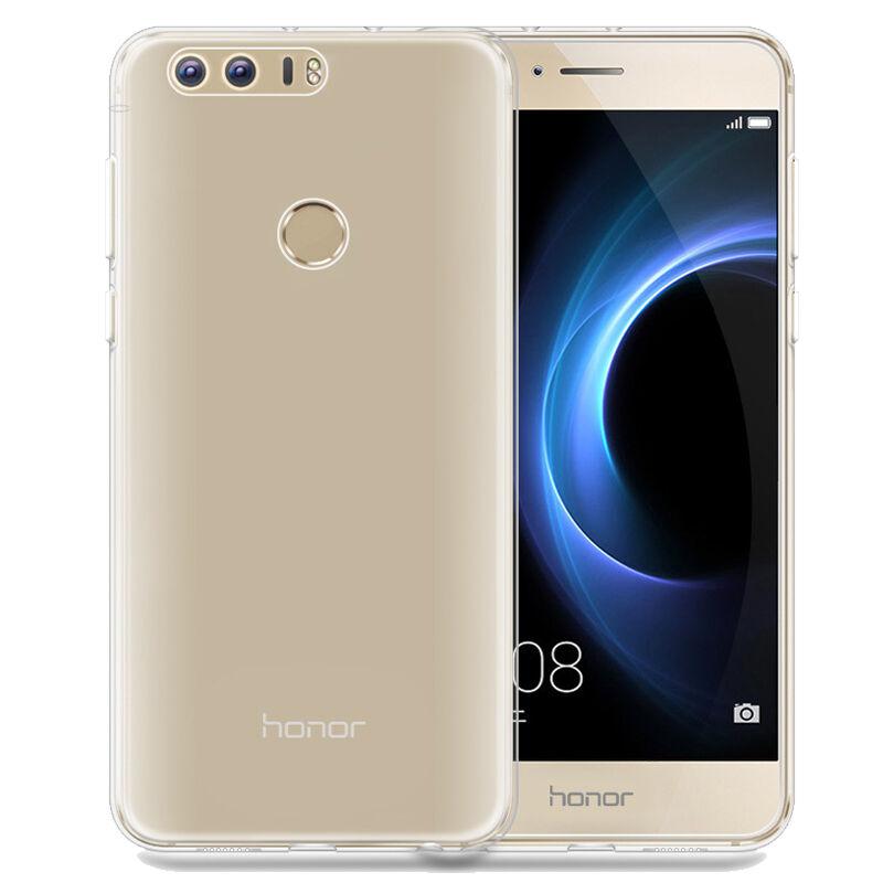 Чехол-накладка для Huawei honor 8 (силикон) прозрачный