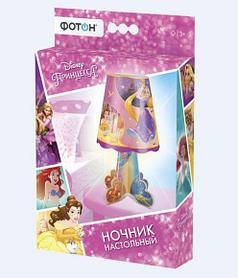 Ночник настольный "ФОТОН", Disney "Принцесса", DND-26, "Белль, Рапунцель, Ариэль"