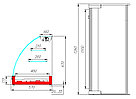 Витрина тепловая Carboma А57 SH 1,2-1 (ВТ-1,2 Арго XL), фото 2