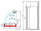 Витрина холодильная настольная А57 VM 1,2-1 (ВХС-1,2 Арго XL Люкс), фото 2