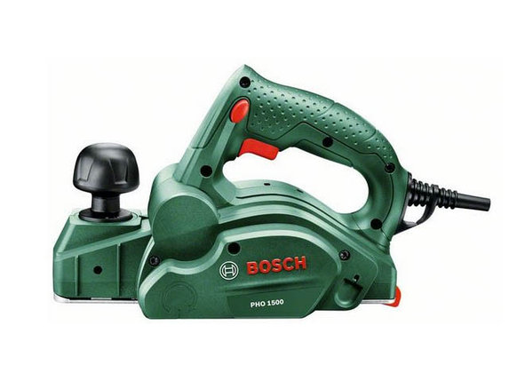 Рубанок электрический BOSCH PHO 1500 в кор. (550 Вт, шир. до 82 мм, глуб. до 1.5 мм), фото 2