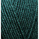 Пряжа Alize Lanagold 800 м. цвет 426 петроль / тёмно-зелёный, фото 2