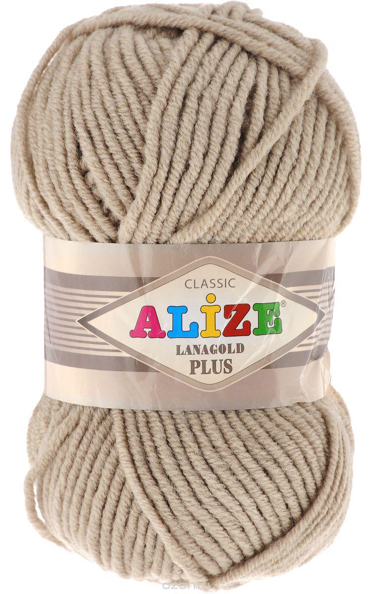 Пряжа Alize Lanagold Plus цвет 5 беж