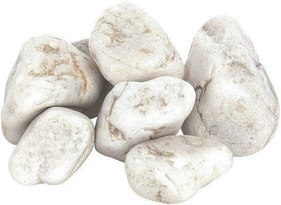 Камни для бани "Белый кварц", коробка 20 кг - фото 1 - id-p70879184