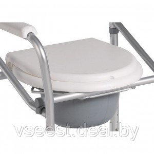 Кресло туалетное складное на колесиках Под заказ - фото 3 - id-p70884865