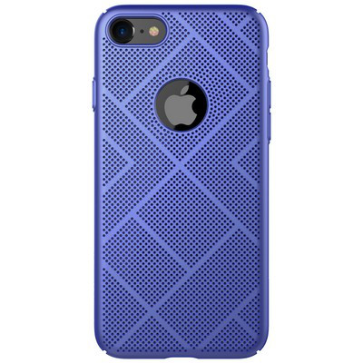 Пластиковая накладка Nillkin Air Case Blue для Apple iPhone 7 - фото 1 - id-p70900292