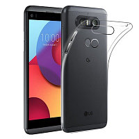 Силиконовый бампер Becolor TPU Case 0.6mm Transparent для LG Q8 (H970)