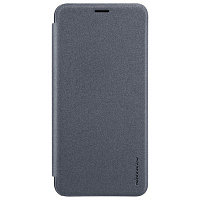 Полиуретановый чехол книга Nillkin Sparkle Leather Case Black для OnePlus 5T (Five T)