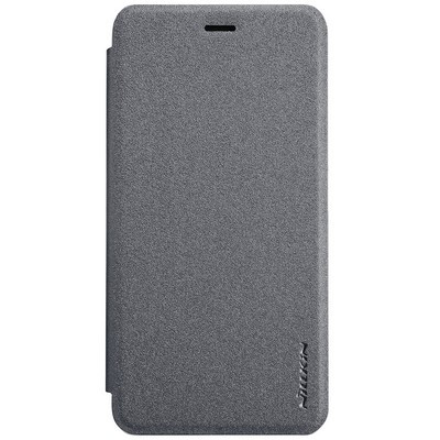 Полиуретановый чехол книга Nillkin Sparkle Leather Case Black для Huawei Honor 6C Pro\ V9 Play - фото 1 - id-p70900379