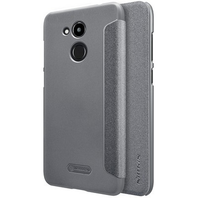 Полиуретановый чехол книга Nillkin Sparkle Leather Case Black для Huawei Honor 6C Pro\ V9 Play - фото 4 - id-p70900379