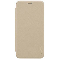 Полиуретановый чехол книга Nillkin Sparkle Leather Case Gold для Asus ZenFone 4 Sellfie Pro ZD552Kl