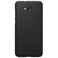 Пластиковый чехол с пленкой Nillkin Super Frosted Shield Black для Asus ZenFone 4 Sellfie ZD553Kl