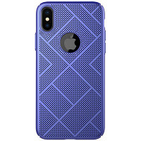 Пластиковая накладка Nillkin Air Case Blue для Apple iPhone Xs