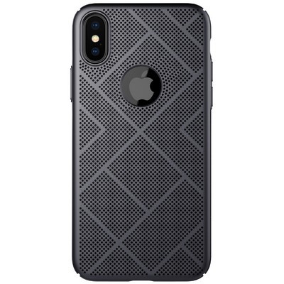 Пластиковая накладка Nillkin Air Case Black для Apple iPhone Xs - фото 1 - id-p70900468