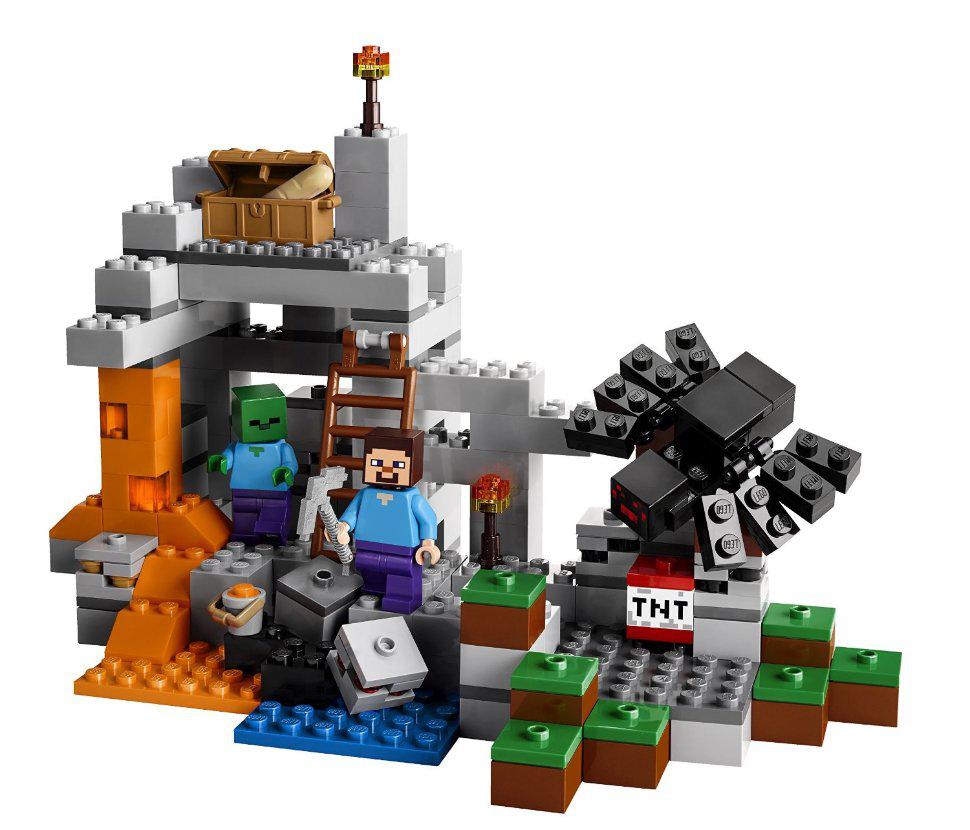 Конструктор Майнкрафт Minecraft Пещера (Cave) 10174, 249 дет., 2 минифигурки, аналог Лего 21113 s - фото 2 - id-p70904543