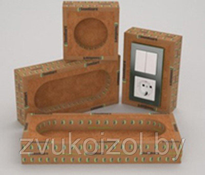 Звукоизоляционный бокс для подрозетников SoundGuard IzoBox