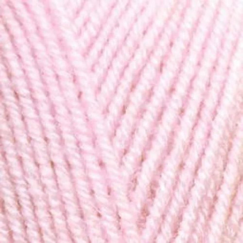 Пряжа Alize Superlana Klasik цвет 518 розовая пудра