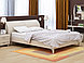 Кровать «Лером» (1,4 м)  КР-103/КР-104, цвет дуб беленый, фото 2