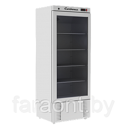 Холодильный шкаф R560 С (стекло) Сarboma INOX