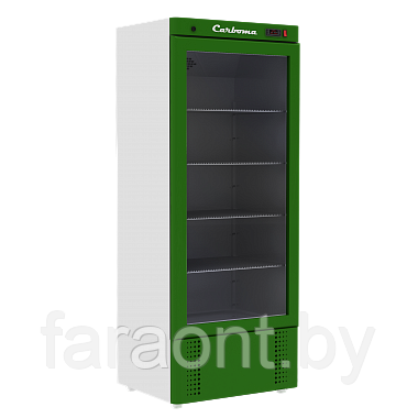 Холодильный шкаф R560 С (стекло) Сarboma INOX - фото 3 - id-p1381264