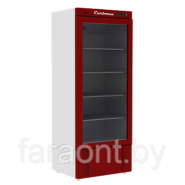 Холодильный шкаф R560 С (стекло) Сarboma INOX - фото 5 - id-p1381264