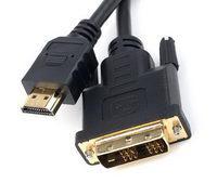 Видеокабель HDMI-DVI, 1,8м, КНР