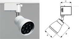 Светильник Itab Trackled 8L