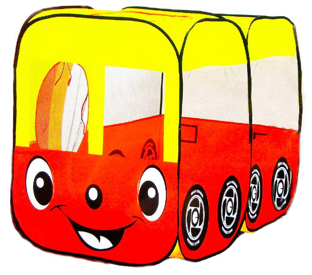 Детский игровой домик арт. 999E-19A "Автобус", детская игровая палатка - фото 1 - id-p70999817