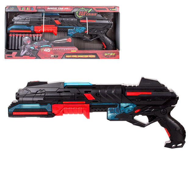 Игрушечный бластер Soft Bullet Gun FJ831 с 10 мягкими пулями - фото 2 - id-p71000833