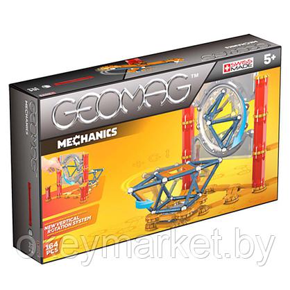 Конструктор магнитный Geomag Mechanics 164 детали, фото 2
