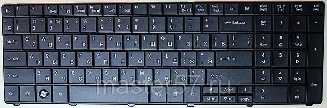 Замена клавиатуры в ноутбуке Acer  E1 E1-531G E1-731G
